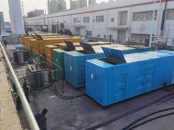 咸阳柴油发电机出租案例展示